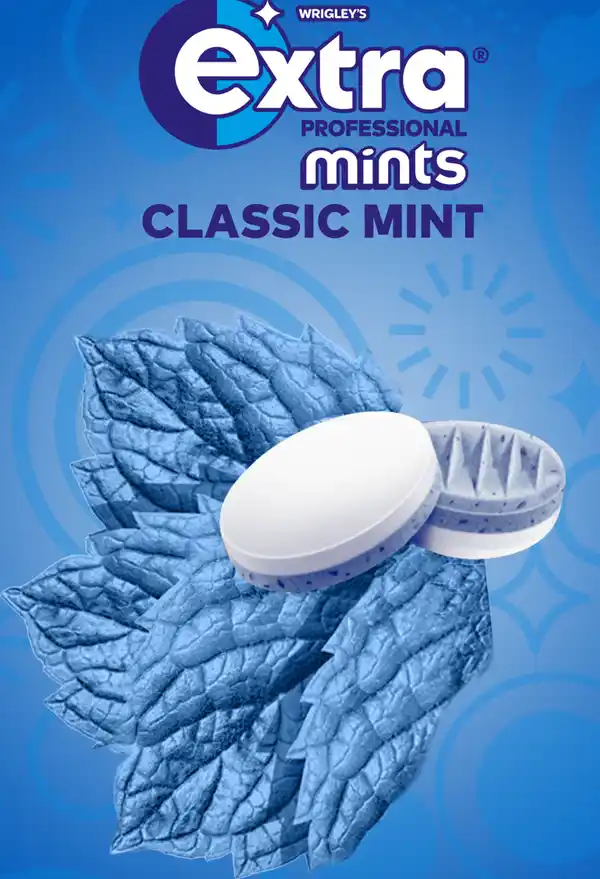 Bild 2 von Wrigley`s Mints Classic, zuckerfrei & erfrischend, 77 g