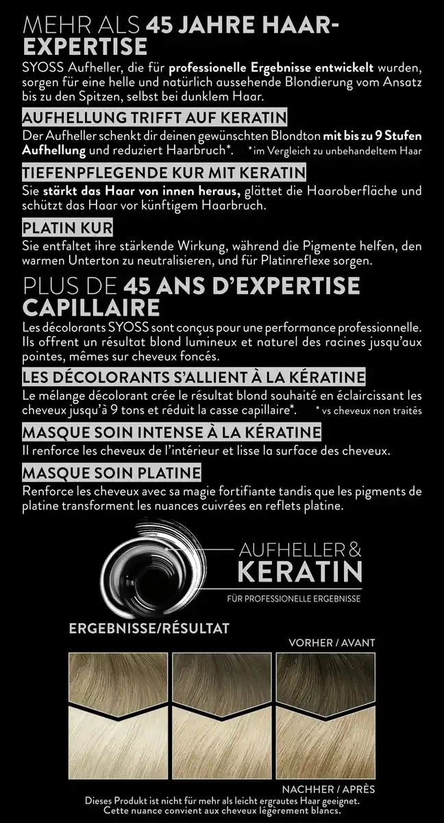 Bild 4 von Syoss Aufhellung 13_5 Platin Aufheller