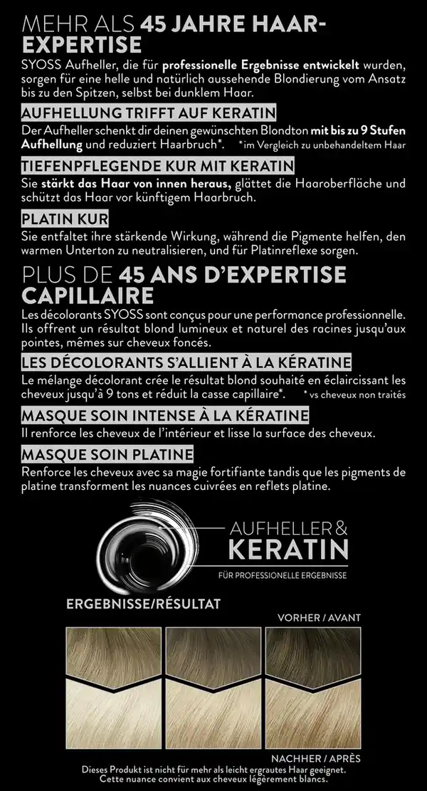 Bild 4 von Syoss Aufhellung 13_5 Platin Aufheller