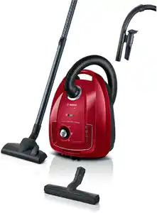 BGD38RD1H Bodenstaubsauger deep red injection/schwarz
