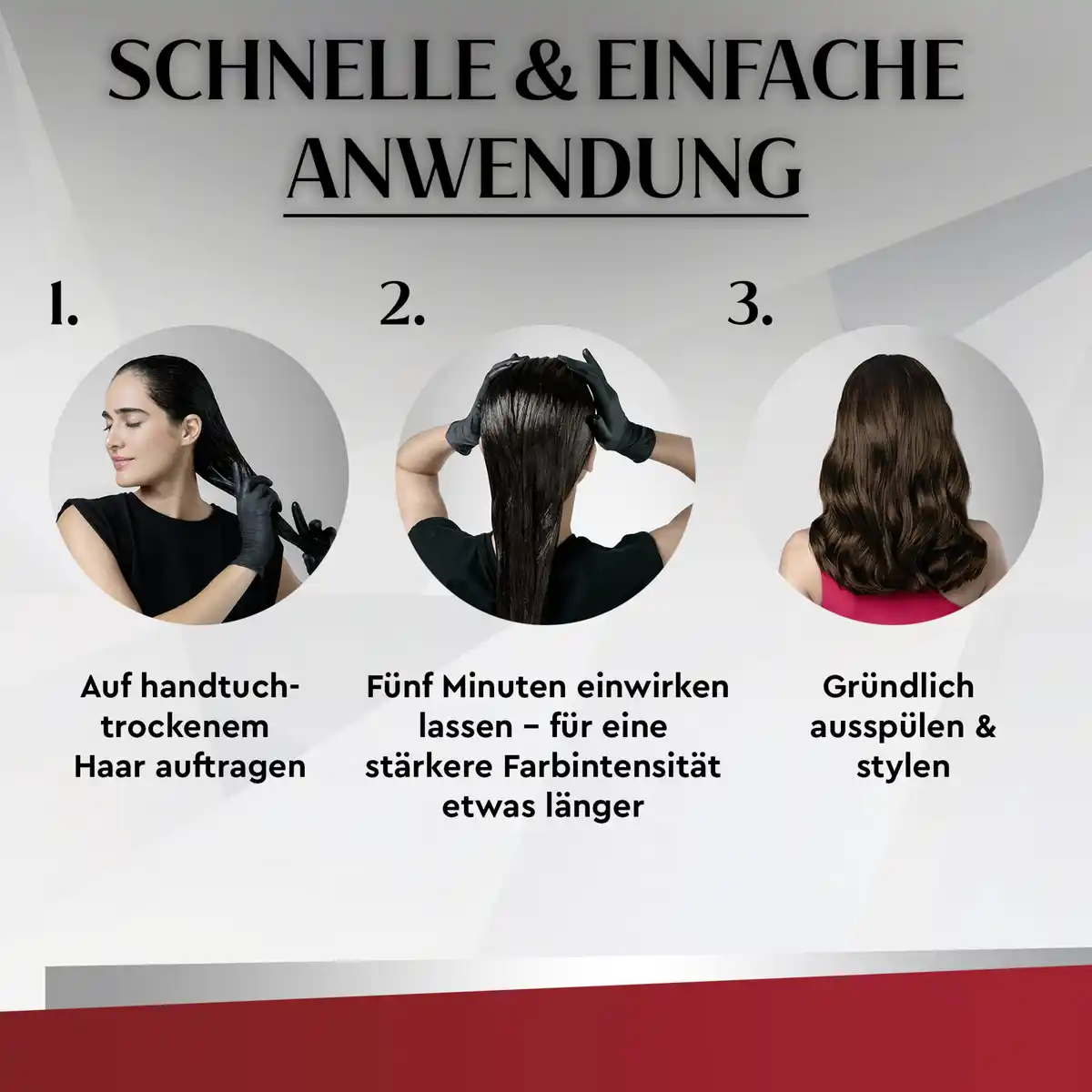 Bild 4 von Brillance Haar Glossing Intensives Rot, 150 ml