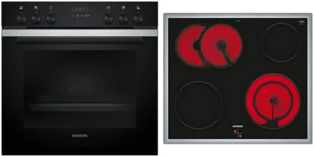 Bild 1 von PQ212KA10 Herdset bestehend aus HE273ABS3 + EA64RGNA1E edelstahl / A+