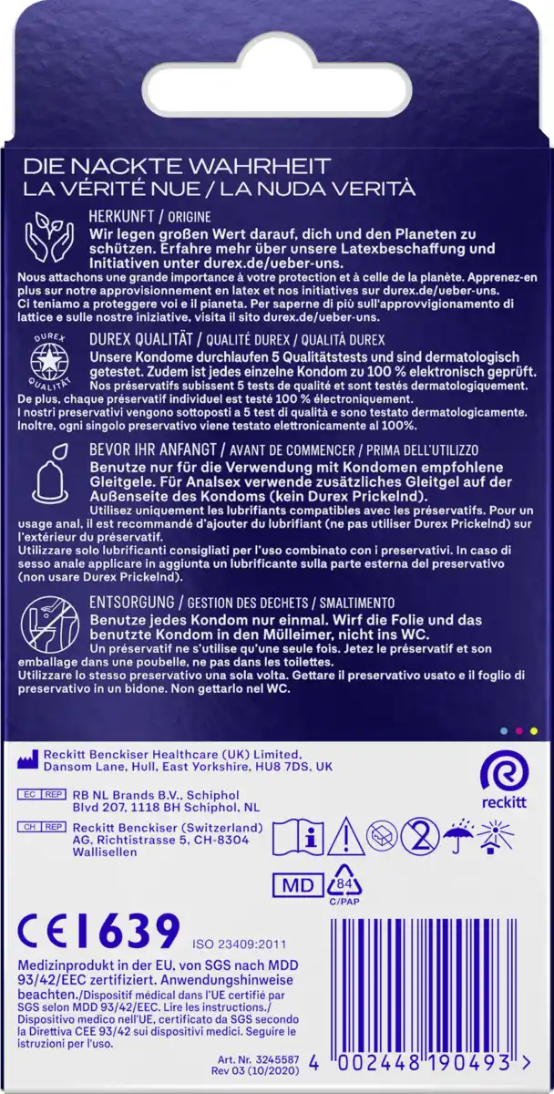 Bild 4 von Durex Intense Orgasmic Kondome