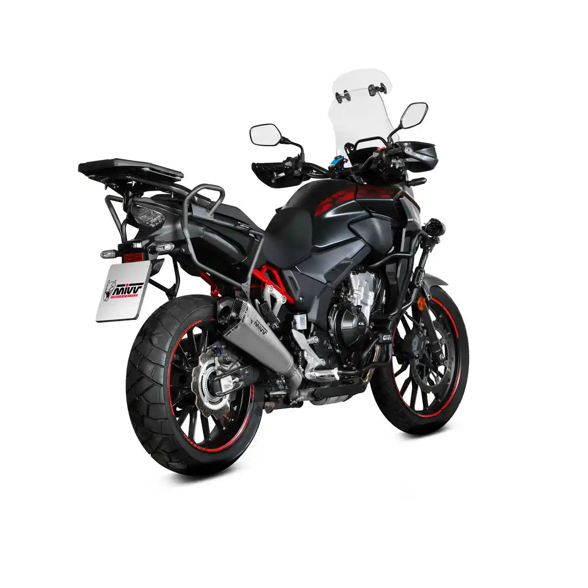 Bild 1 von MIVV Auspuff Delta Race silber für Honda CB 500 X 2021-2023