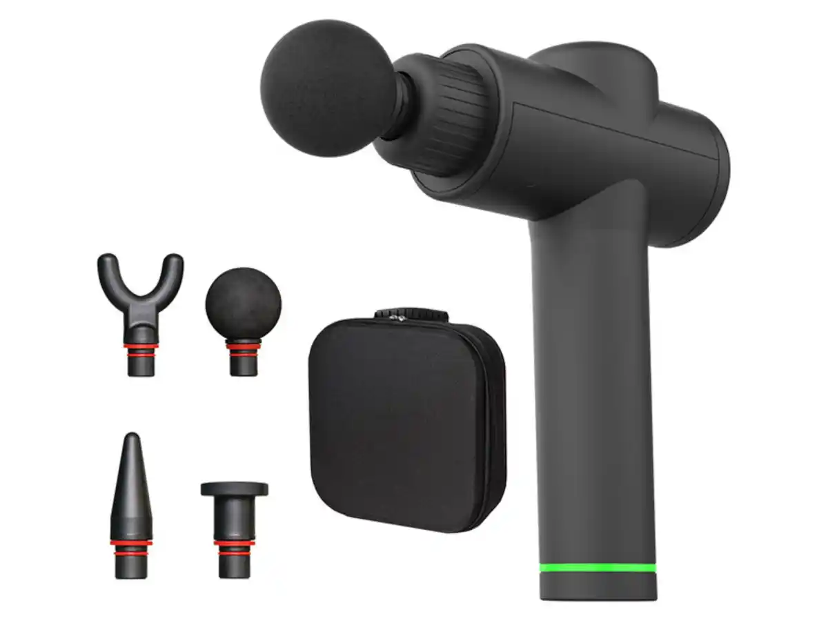 Bild 1 von body coach Massage Gun Pro 3 kabellose Akku Massagepistole Vibration-Massagerät Ganzkörper