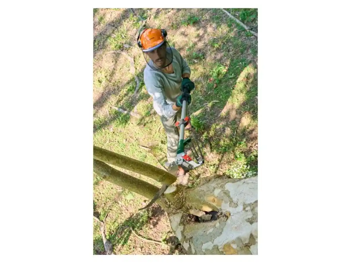 Bild 2 von PARKSIDE® Forstschutzhelm, mit abnehmbarem Klappvisier