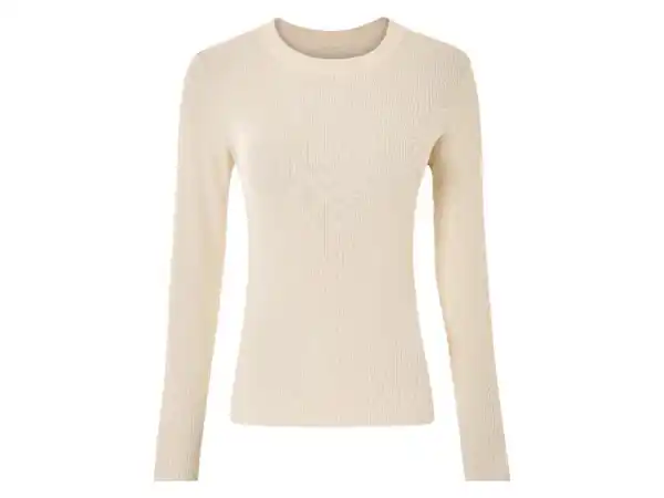 Bild 2 von esmara® Damen Pullover, in modischer Ripp-Qualität