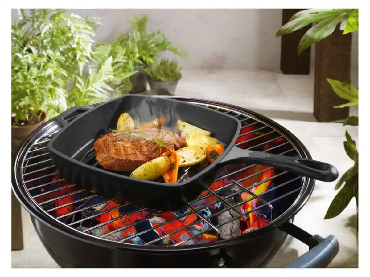 Bild 4 von GRILLMEISTER Bratpfanne, aus Gusseisen