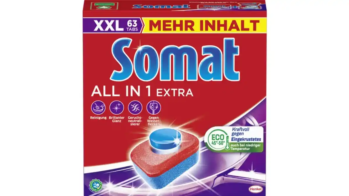 Bild 1 von Somat Spülmaschinentabs All in 1 Extra XXL