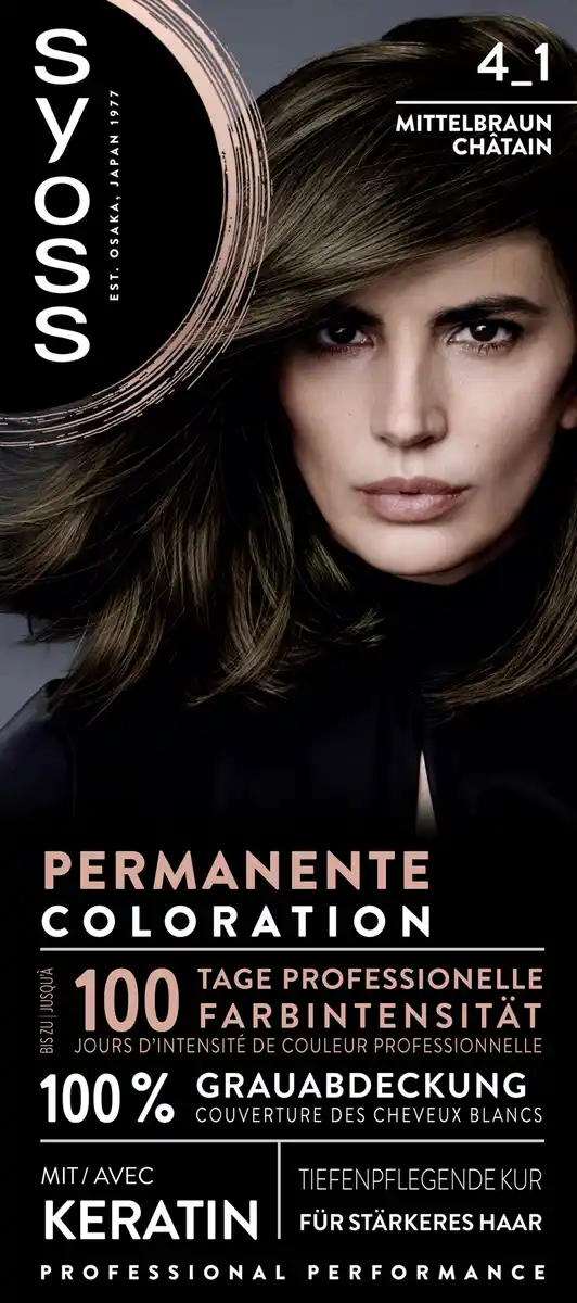 Bild 1 von Syoss Coloration 4_1 Mittelbraun