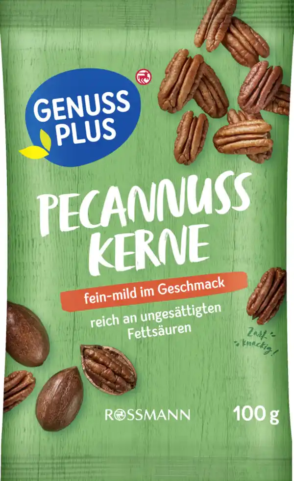 Bild 1 von GENUSS PLUS Pecannusskerne, 100 g