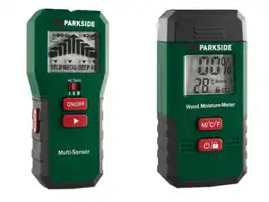 PARKSIDE® Multifunktionsdetektor / Feuchtigkeitsmessgerät »PMSHM2 A3«, inkl. Batterien