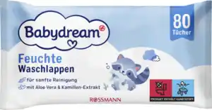 Babydream Feuchte Waschlappen
