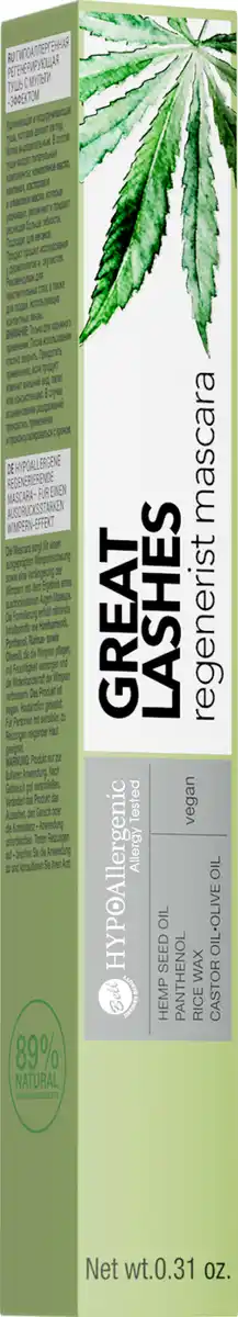 Bild 3 von HYPOAllergenic Great Lashes Regenerist Mascara, 9 g