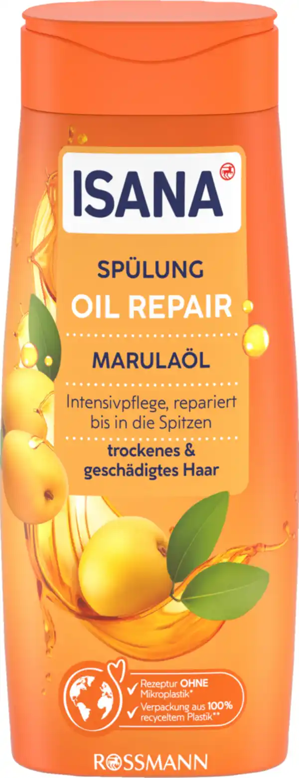 Bild 2 von ISANA Spülung Oil Repair Marulaöl, 300 ml