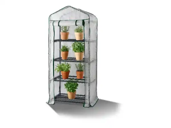 Bild 1 von PARKSIDE® Gewächshaus, 69 x 160 x 49 cm, mit Regalböden,  8 kg