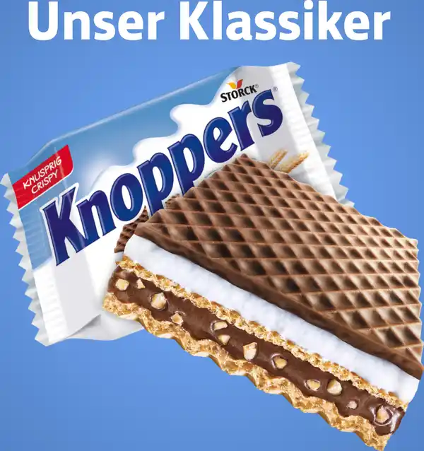 Bild 3 von Storck Knoppers Waffelschnitte 8er Pack, 200 g