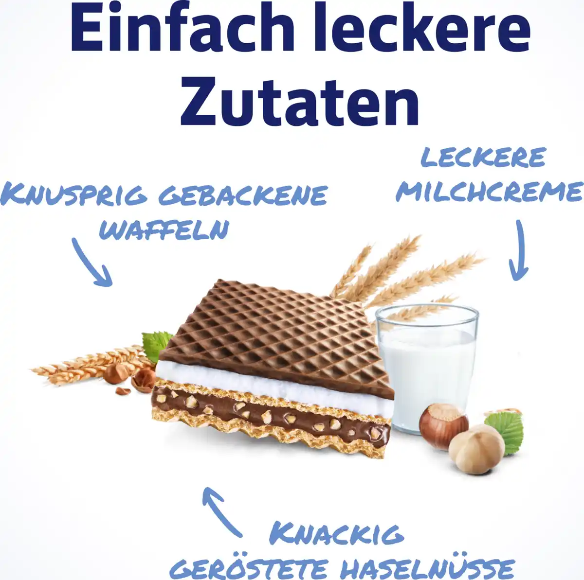 Bild 4 von Storck Knoppers Waffelschnitte 8er Pack, 200 g