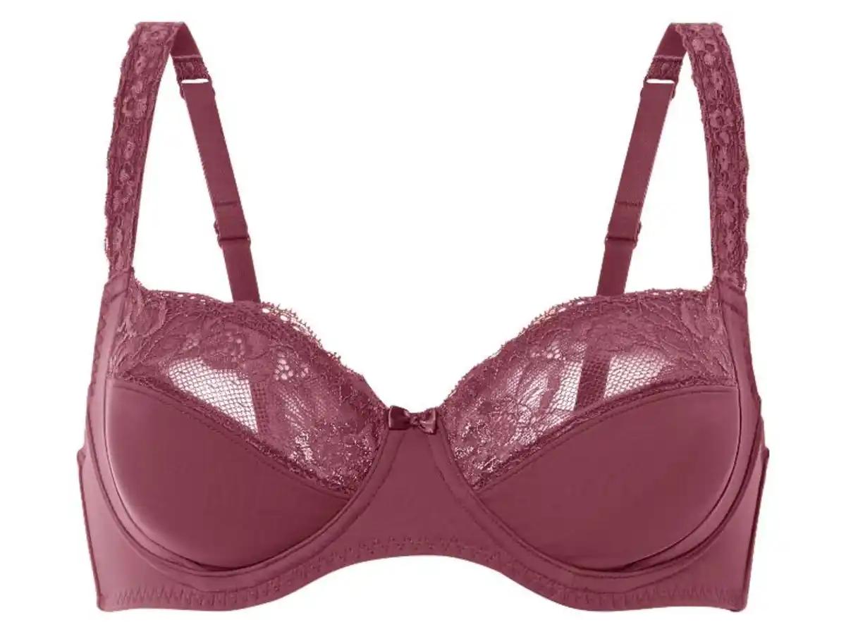 Bild 2 von esmara® Damen Bügel-BH Spitze und Zierschleife