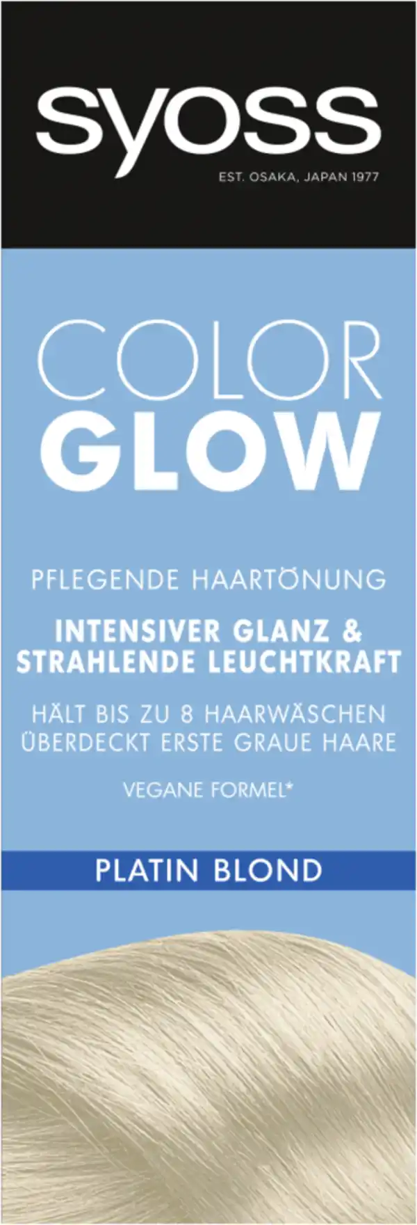 Bild 1 von Syoss Colorglow Pflegende Haartönung Platin Blond
