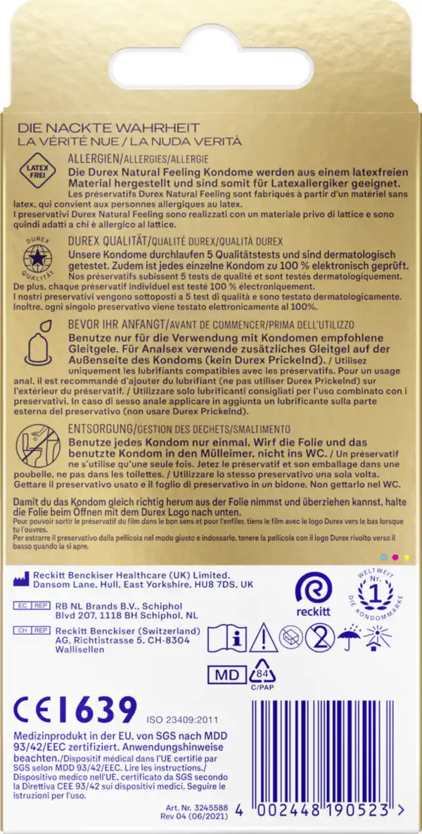Bild 4 von Durex Natural Feeling Kondome