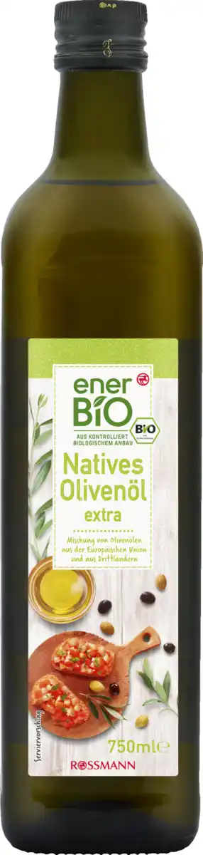Bild 1 von enerBiO Natives Olivenöl extra, 750 ml