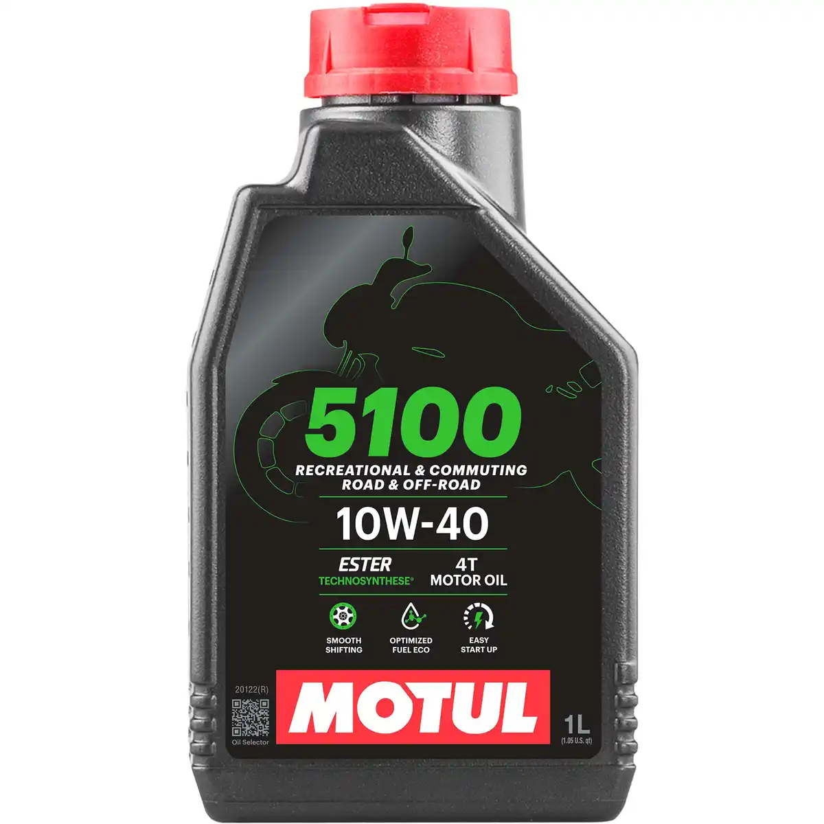 Bild 1 von Motul Motoröl teilsynthetisch 5100 4T 10W-40 1 Liter