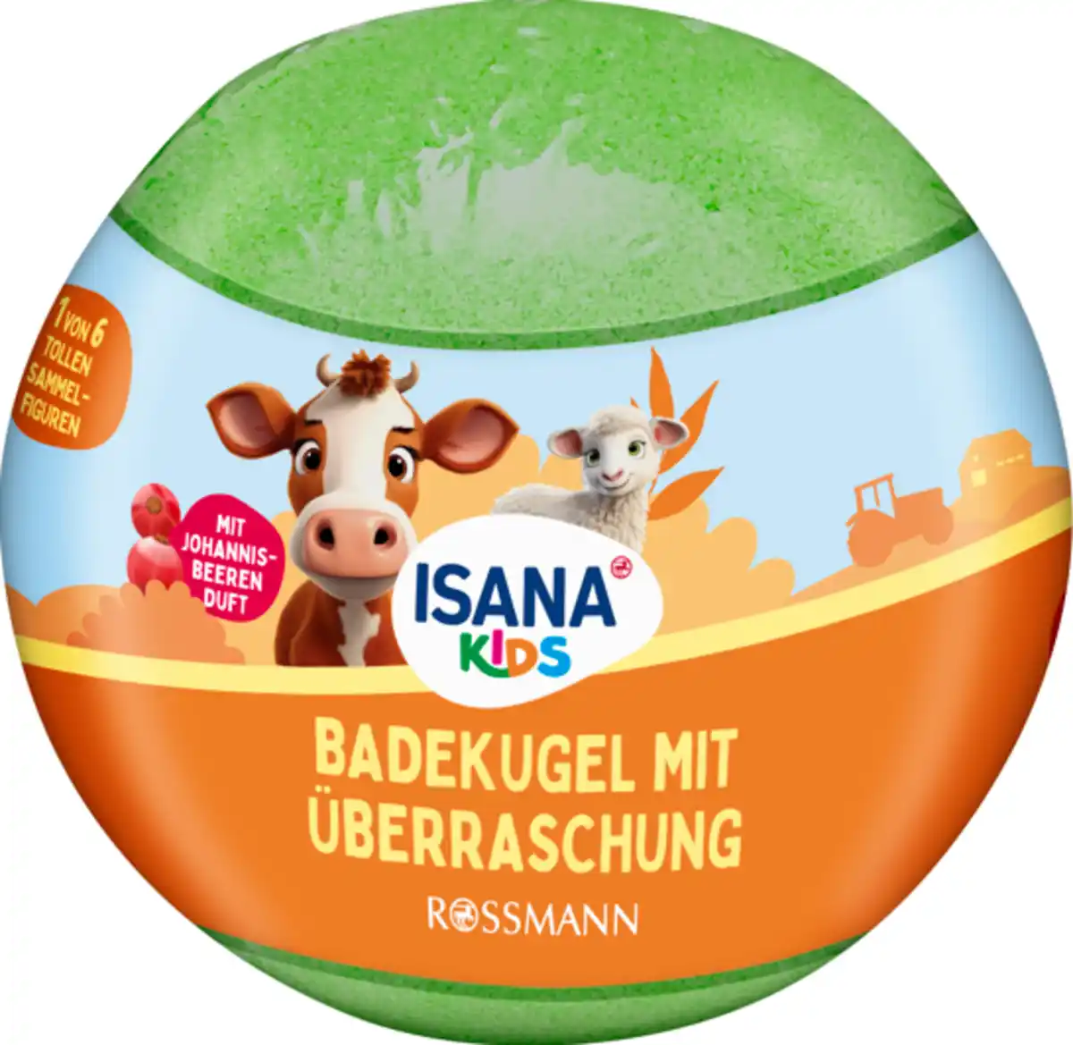 Bild 1 von ISANA KiDS Badekugel mit Überraschung Bauernhof