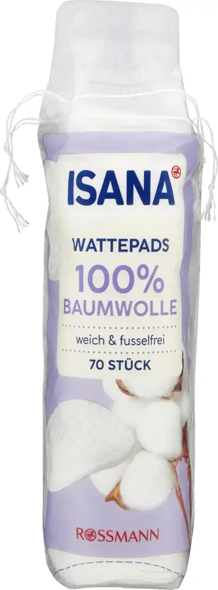 Bild 1 von ISANA Wattepads 100% Baumwolle