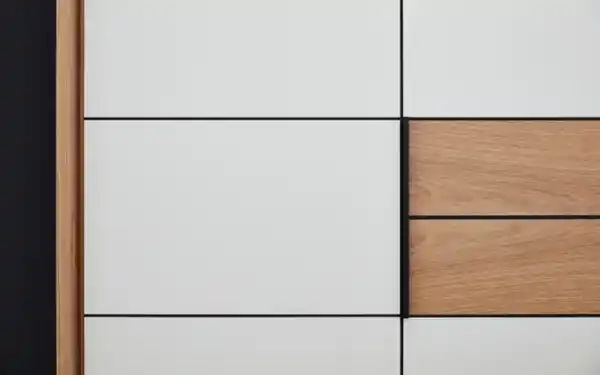 Bild 2 von Schlafzimmer Madiva, Balkeneiche furniert, 180 x 200 cm, Schrank 299 x 207 cm