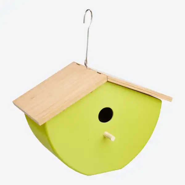 Bild 4 von Vogelhaus mit Metallbügel, ca. 25x16x19,5cm
