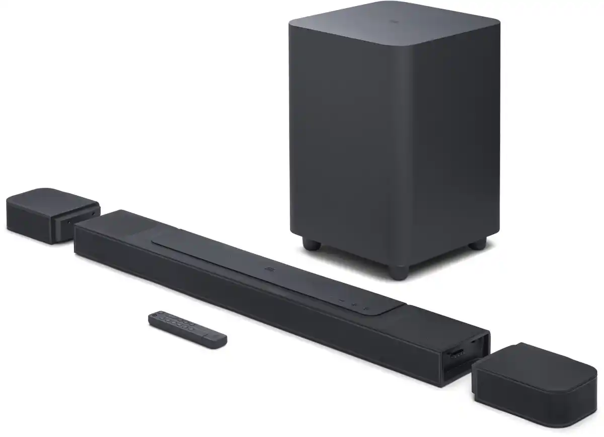 Bild 1 von Bar 1000 Soundbar + Subwoofer + Surround schwarz