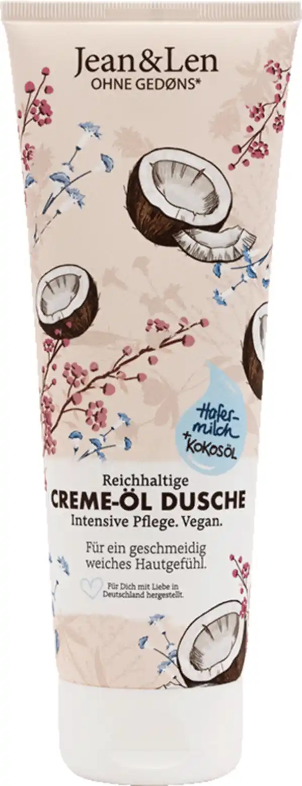 Bild 1 von Jean&Len Dusche Hafermilch&Kokosöl, 250 ml