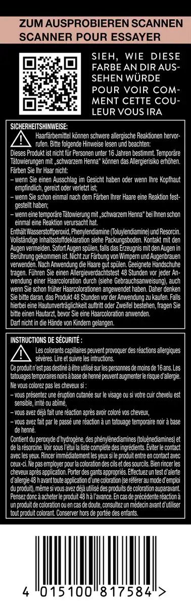 Bild 2 von Syoss Coloration 6_1 Natürliches Dunkelblond