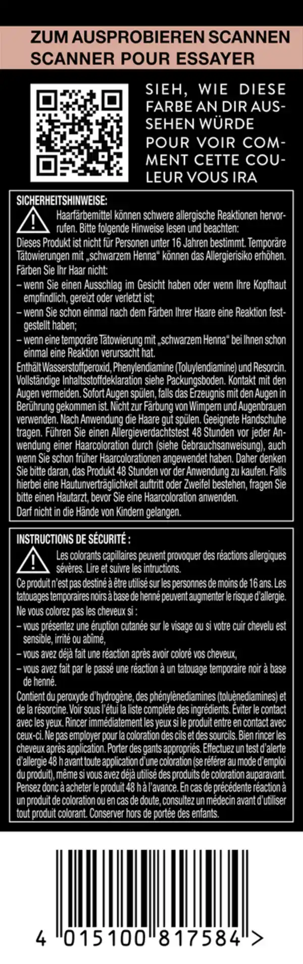 Bild 2 von Syoss Coloration 6_1 Natürliches Dunkelblond