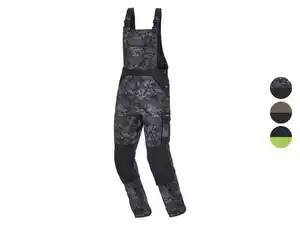 PARKSIDE® Herren Arbeitslatzhose mit teilelastischen Schulterträger