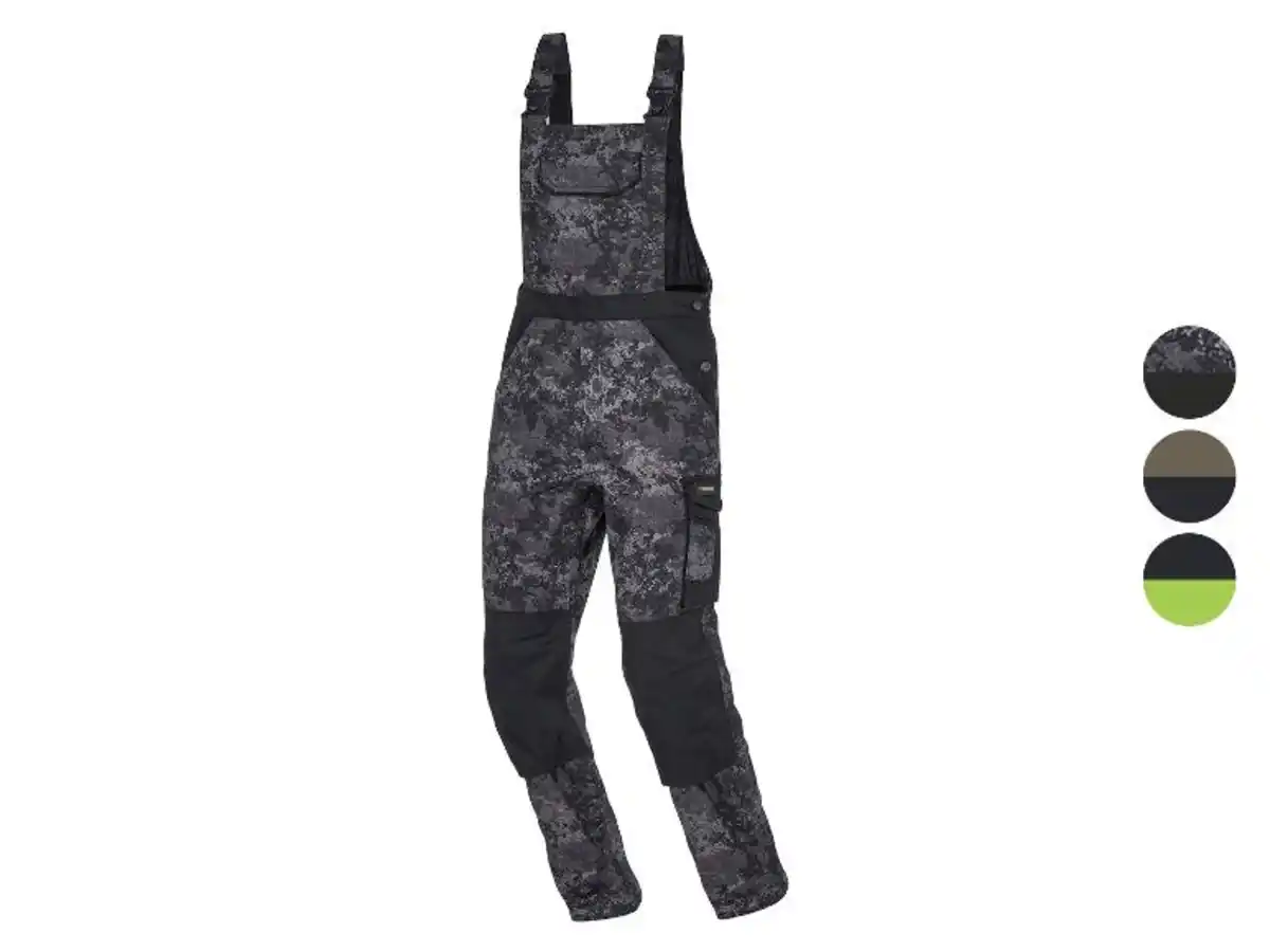 Bild 1 von PARKSIDE® Herren Arbeitslatzhose mit teilelastischen Schulterträger
