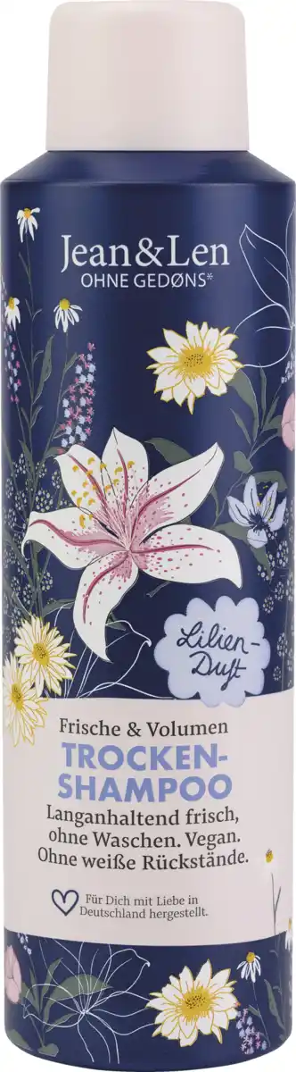 Bild 1 von Jean&Len Trockenshampoo Frische & Volumen, 200 ml