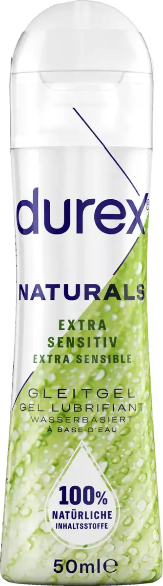 Bild 1 von Durex naturals Gleitgel Extra Sensitive, 50 ml