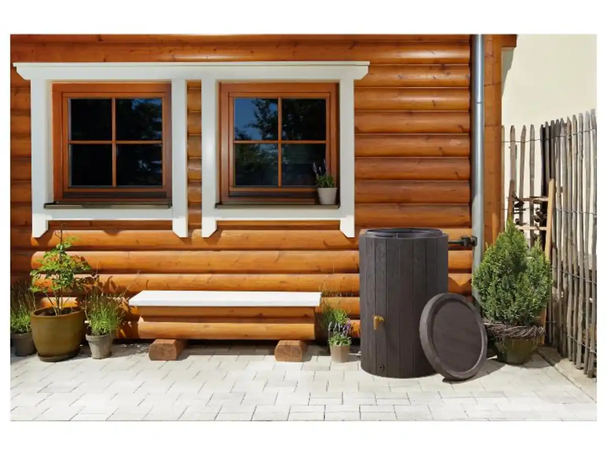 Bild 3 von 4rain Regenspeicher »Madera« 220 Liter, in Holzoptik, braun