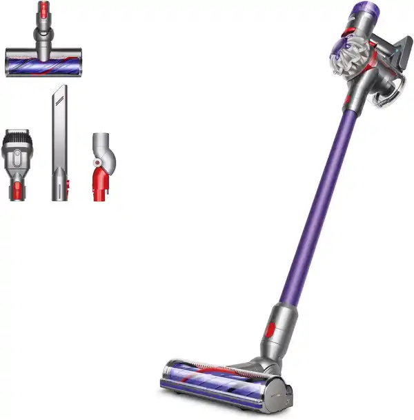 Bild 1 von V8 Origin Akku-Stielsauger silber/violett
