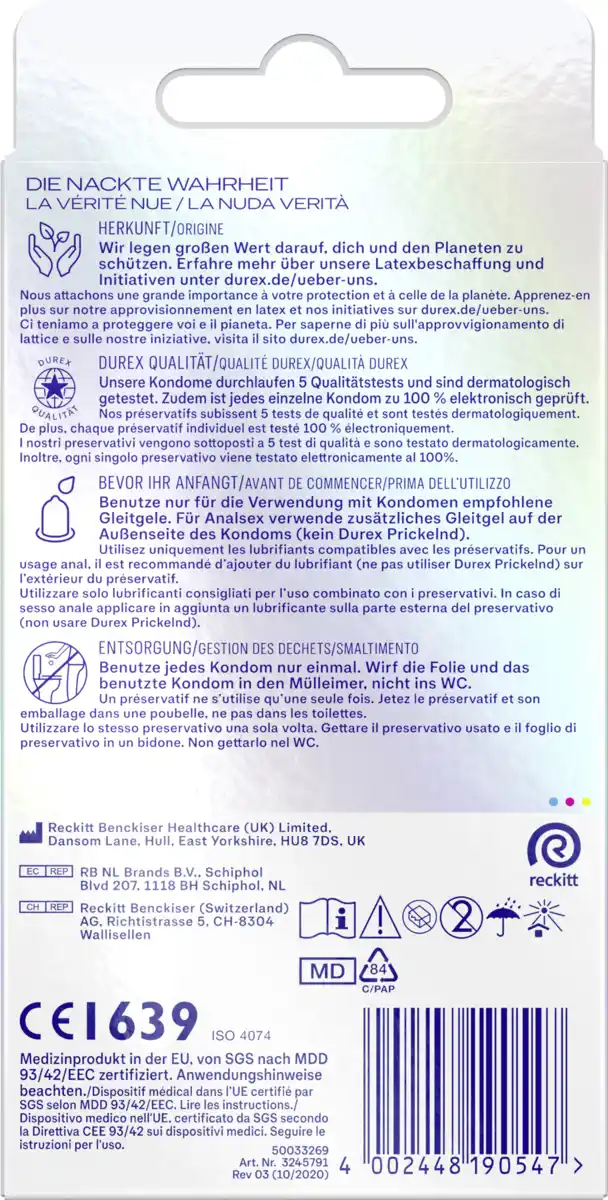 Bild 4 von Durex Hautnah XXL Kondome