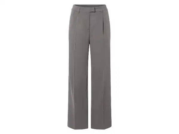 Bild 2 von esmara® Damen Wide-Leg-Bundfaltenhose, hohe Leibhöhe