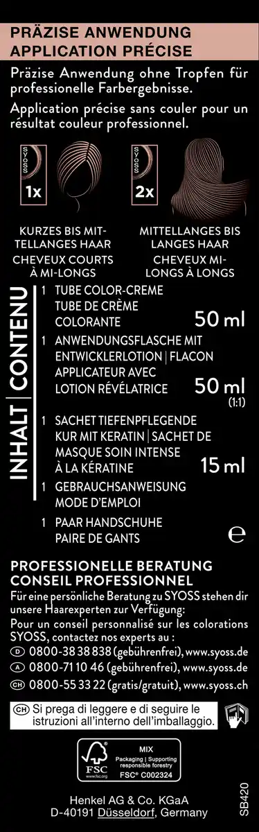 Bild 3 von Syoss Coloration 4_2 Mahagoni