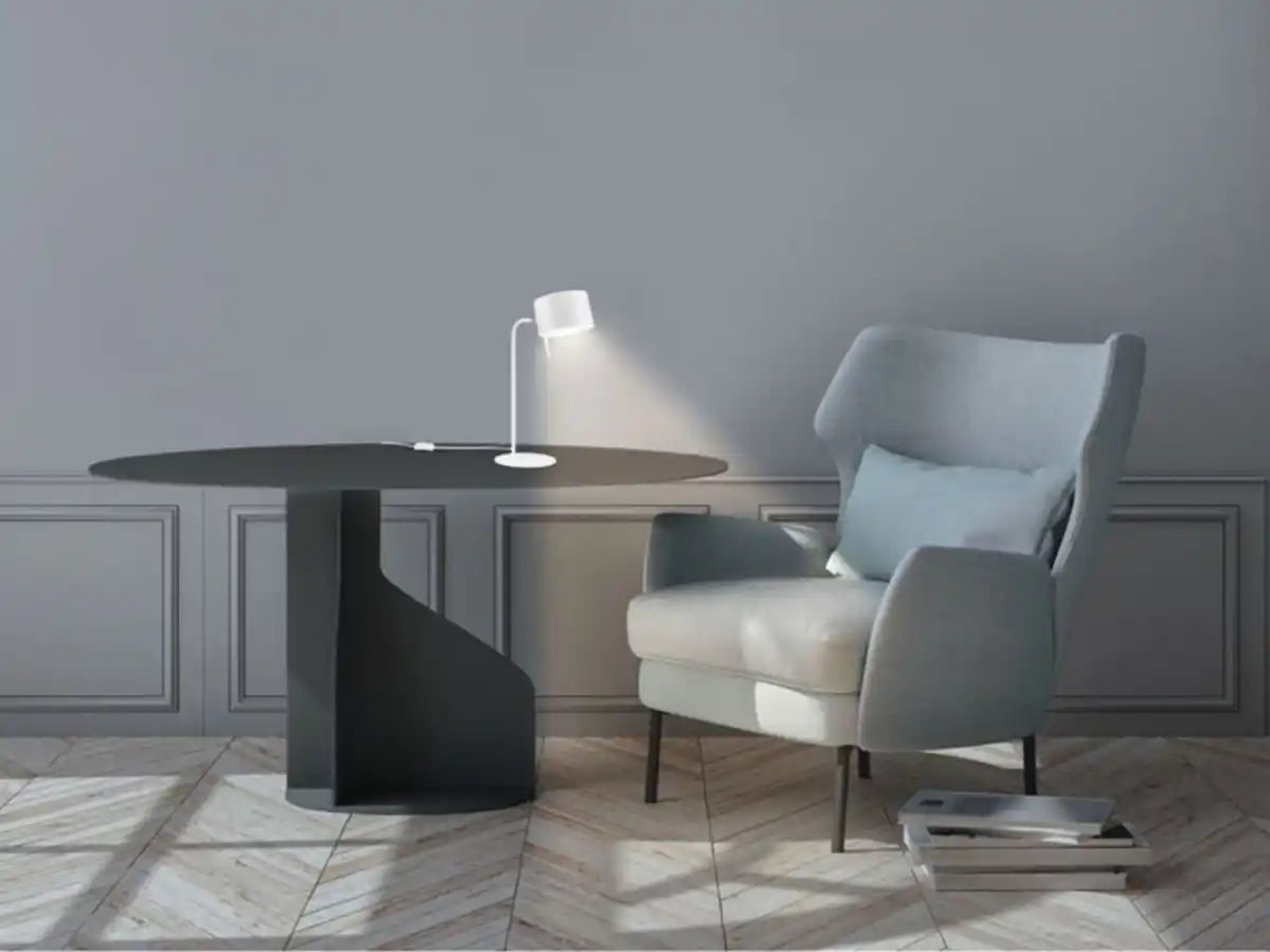 Bild 4 von LIVARNO home Tischleuchte, mattweiß, 1-/ 2-flammig