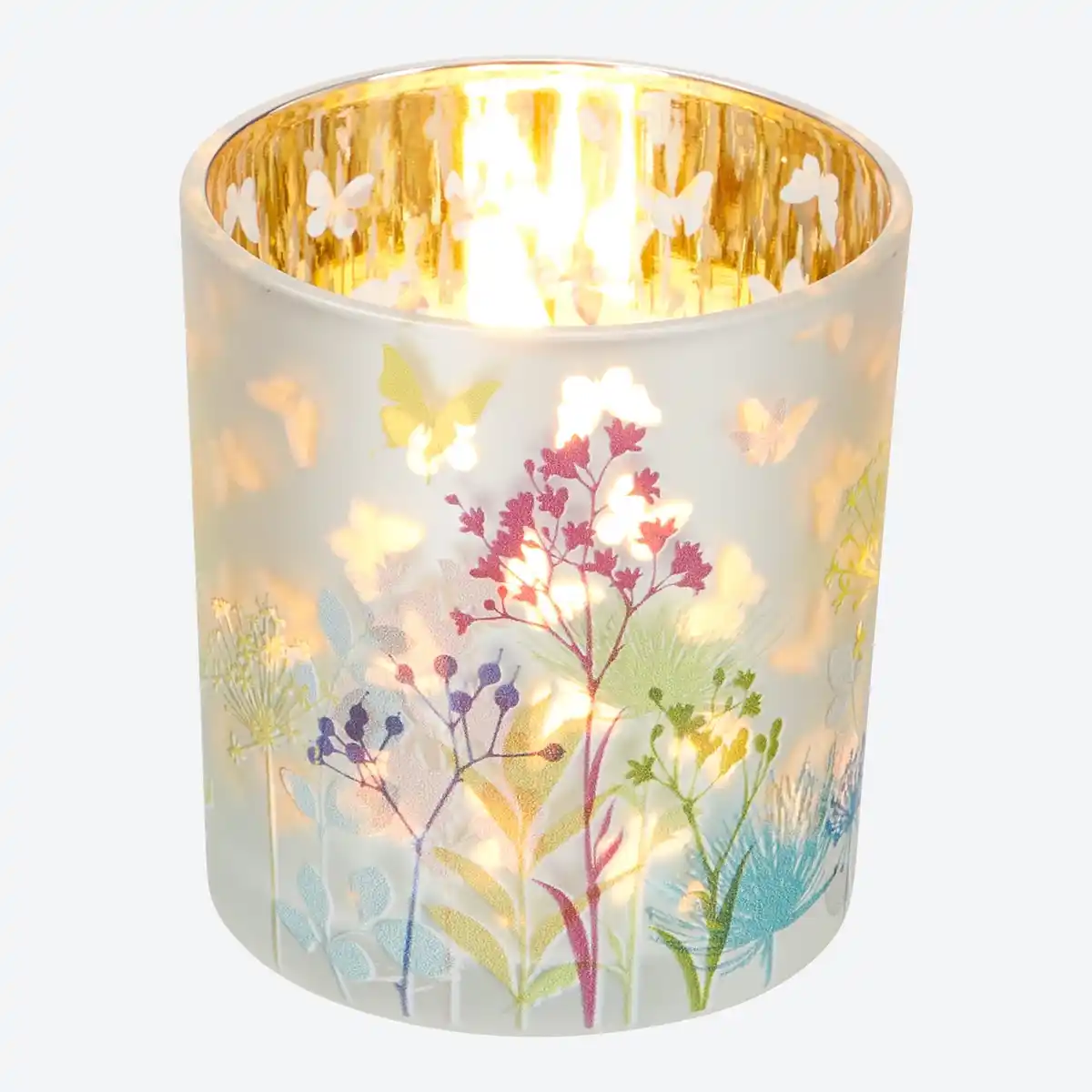 Bild 3 von Teelichthalter mit Schmetterlingsmotiv, verschiedene Größen