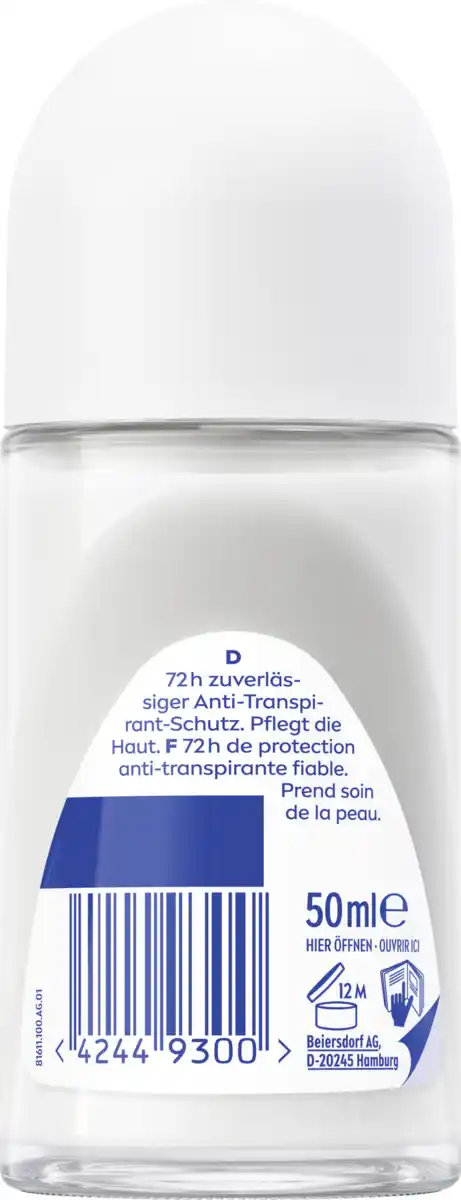 Bild 2 von NIVEA Dry Comfort Anti-Transpirant Roll-On, 50 ml