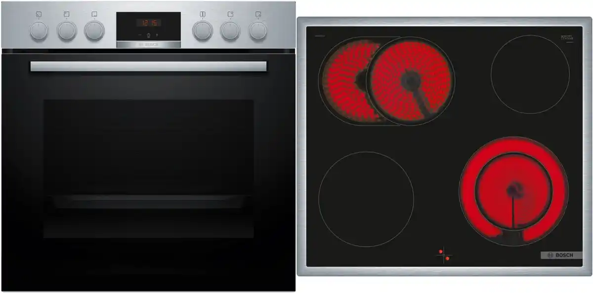 Bild 1 von HND411LS63 Herdset bestehend aus HEA513BS3 + NKN645GA2E edelstahl / A+