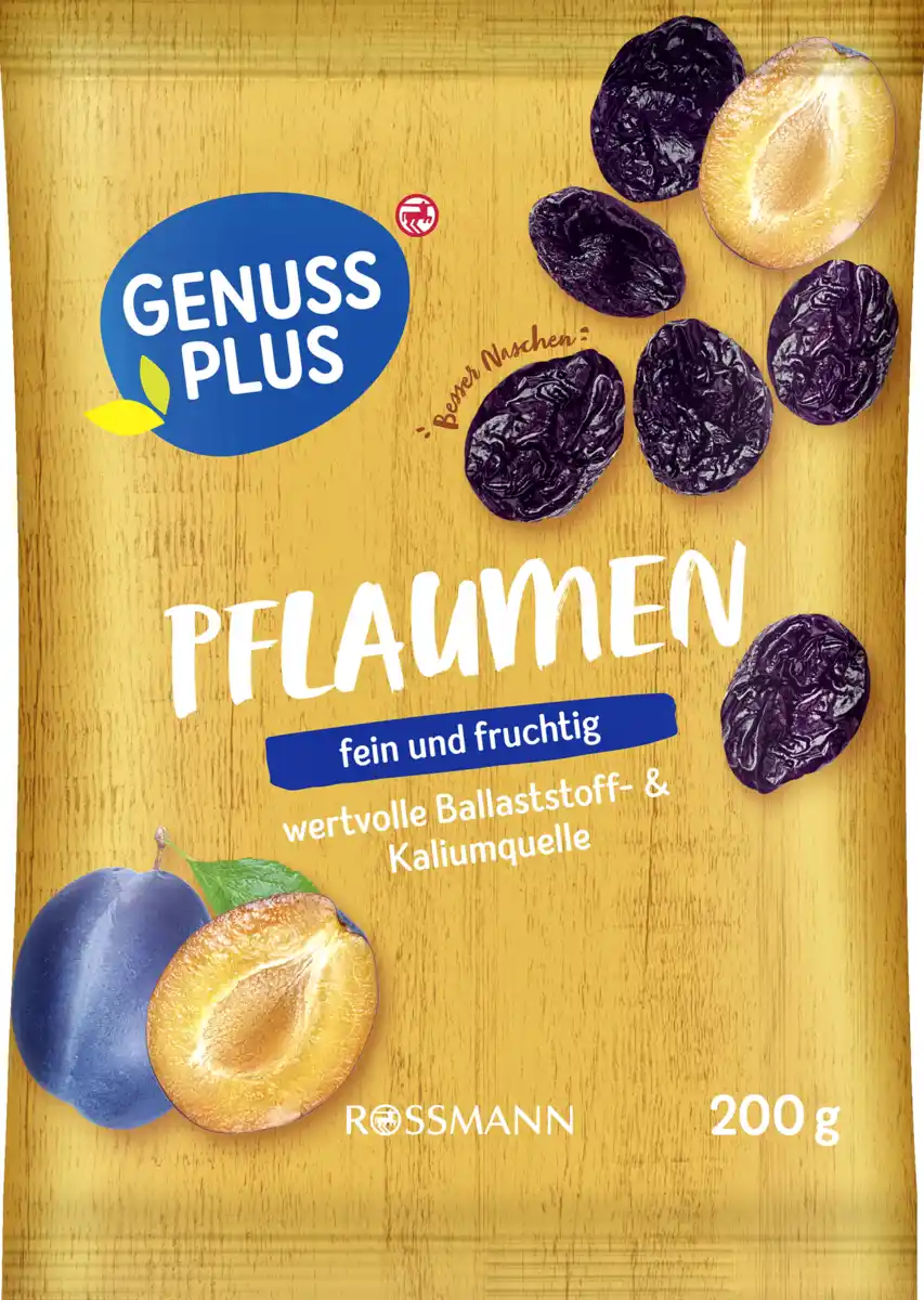 Bild 1 von GENUSS PLUS Pflaumen fein und fruchtig, 200 g