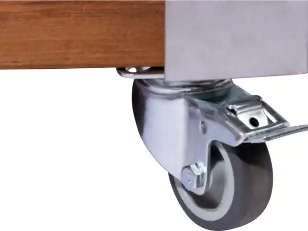 Bild 4 von dobar Rollbares Hochbeet »Rollfi«, mit Pflanzenvlies, Kiefer, braun